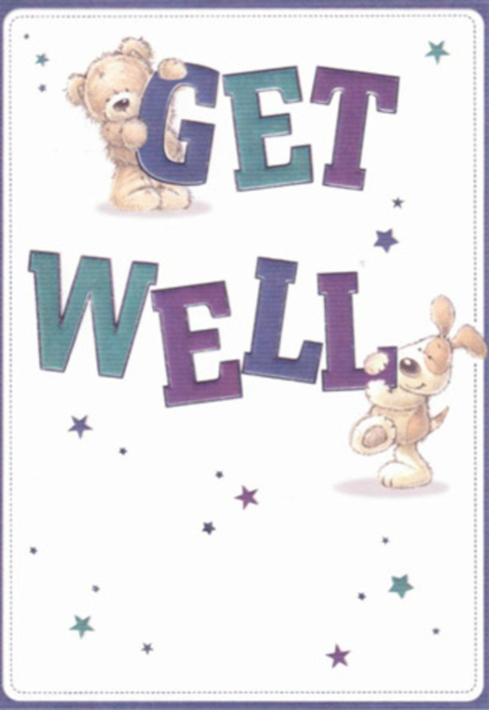 This get well card beautifully encapsulates gentle encouragement and friendly support, echoing the community spirit of Upton Park. In its center, a plump bear and a floppy-eared puppy share a playful moment, their tactile plush fur rendered in delicate detail as they interact with bold, welcoming 'Get Well' lettering. Hues of purples and aquas infuse the scene with serene optimism, while a scatter of twinkling stars seems to carry well-wishes through the local air. The inviting textures create a sense of touch and companionship, mirroring the feeling of receiving freshly arranged florals from a nearby market on Plashet Grove. This card is like a thoughtful gesture from Flowers Upton Park-a blend of innocence, care, and gentle celebration woven into every brushstroke, designed to lift spirits and comfort loved ones during their recovery.